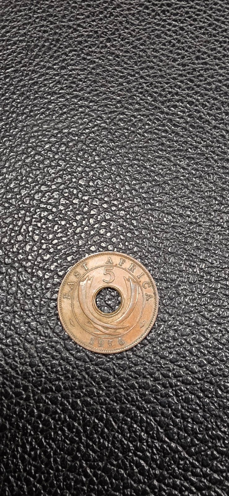 Oost Afrika 5 cents 1956, Ophalen of Verzenden, Overige landen