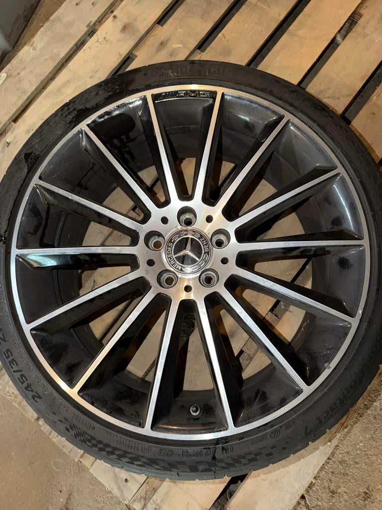 Mercedes orginele AMG velgen 20 inch breedset 275/30, Ophalen