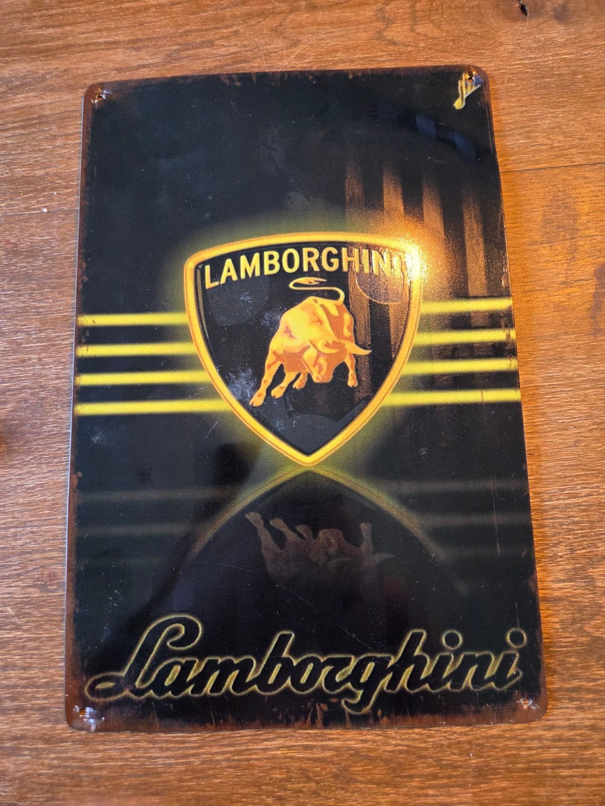 Lamborghini Reclamebord, Ophalen of Verzenden, Gebruikt, Auto's
