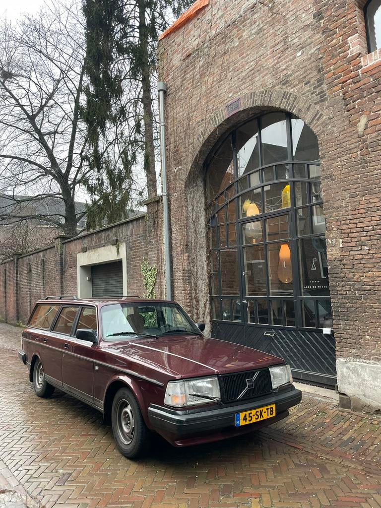 Volvo 240 2.3 Polar U9 1992 Rood, Auto's, 4 cilinders, Particulier, Geïmporteerd, Rood