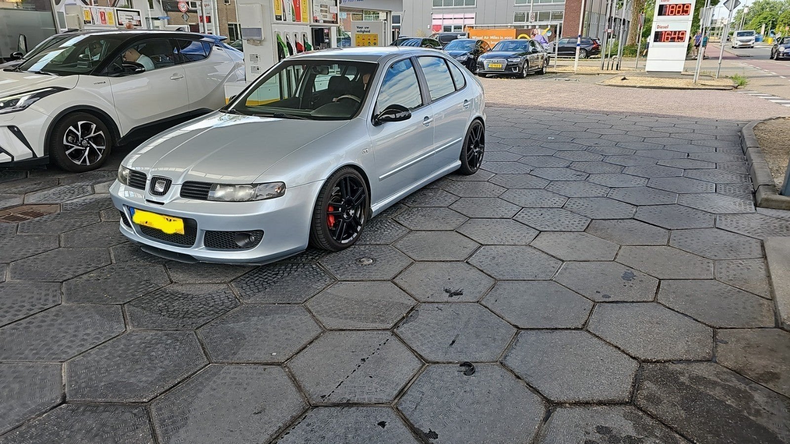 Seat Leon 1.8 20VT 165KW 2005 Grijs, Auto's, Seat, Voorwielaandrijving, Stof, 4 cilinders, Leon