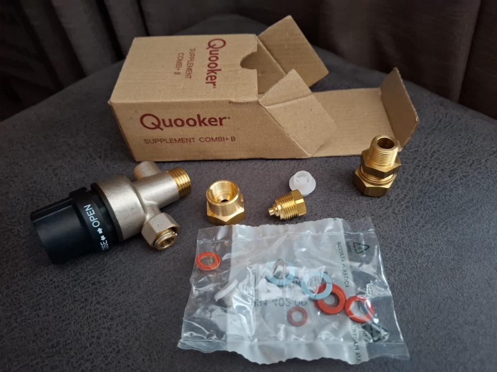 Toebehoren pakket combi Quooker +, Doe-het-zelf en Verbouw, Sanitair, Ophalen of Verzenden, Nieuw, Kraan