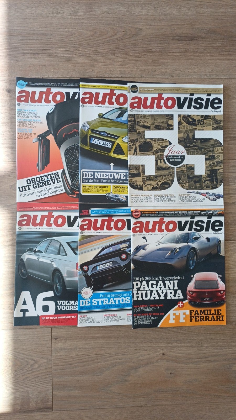 Autovisie Magazine Jaargang 2011, Ophalen of Verzenden, Gelezen, Overige typen