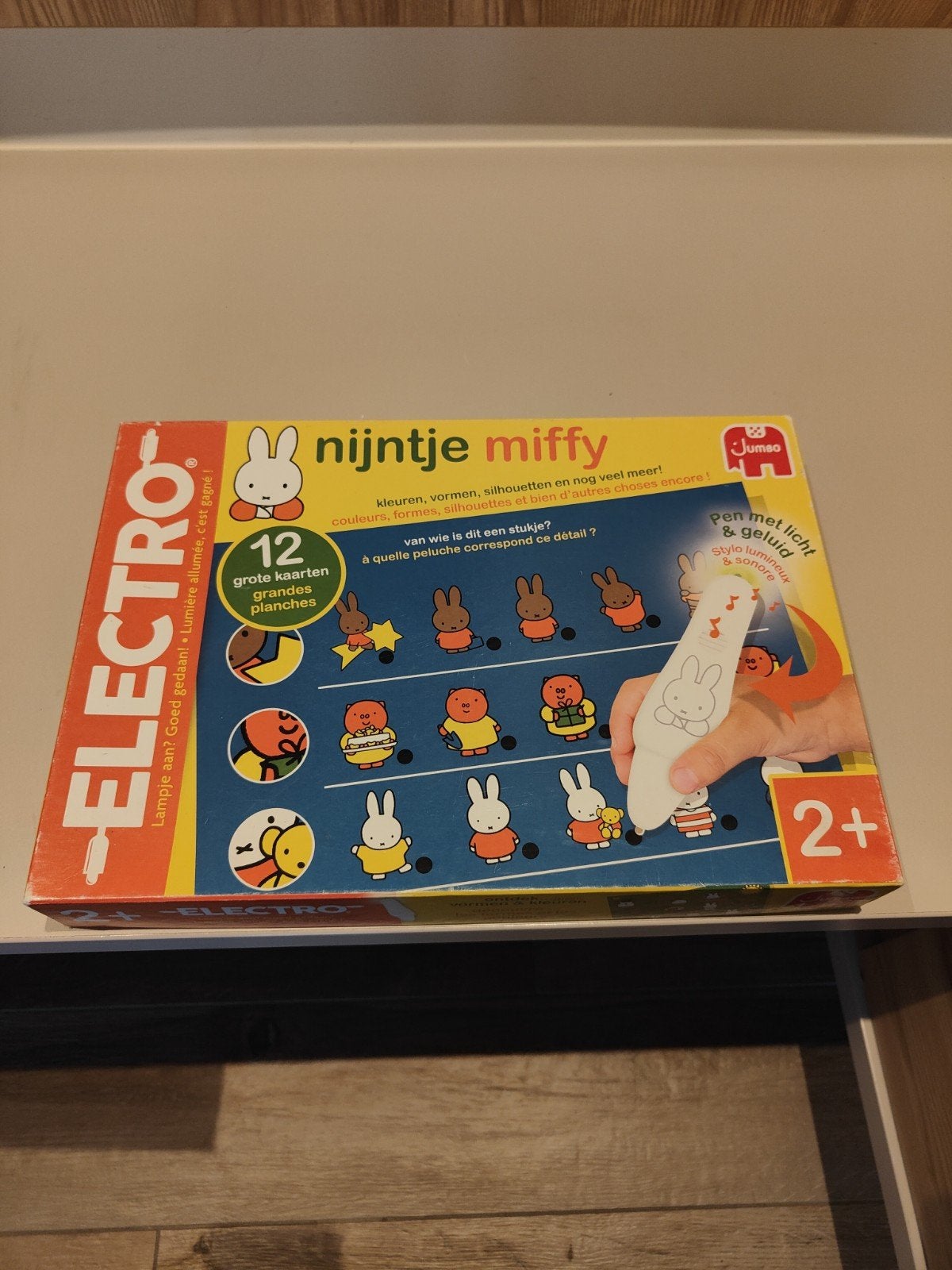 Nijntje Miffy Electro spel met licht en geluid, Ophalen, Gebruikt, Puzzelen, Met licht