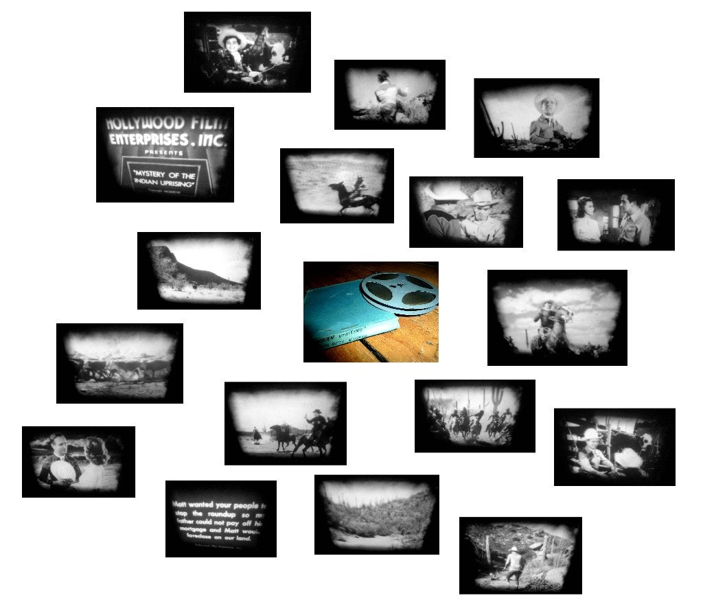 8mm film Gene Autry Last Round Up - 1947 - N8 - silent -, Ophalen of Verzenden, 8mm film