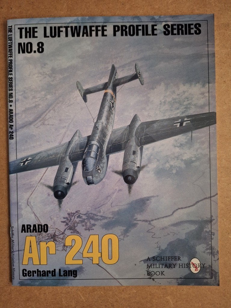 Arado Ar 240, Ophalen of Verzenden, Tweede Wereldoorlog, Gelezen, Luchtmacht