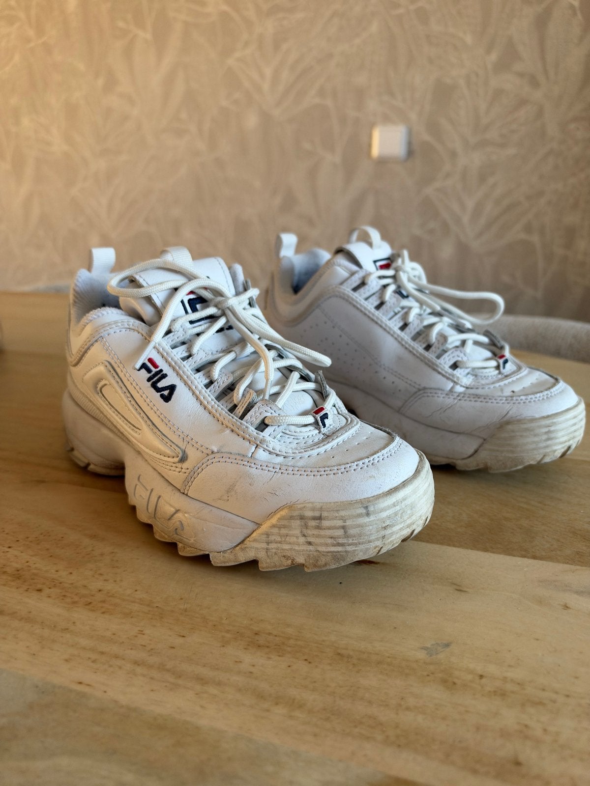 Fila Disruptor II Sneakers maat 38, Kleding | Dames, Wit, Ophalen of Verzenden, Sneakers of Gympen, Gedragen
