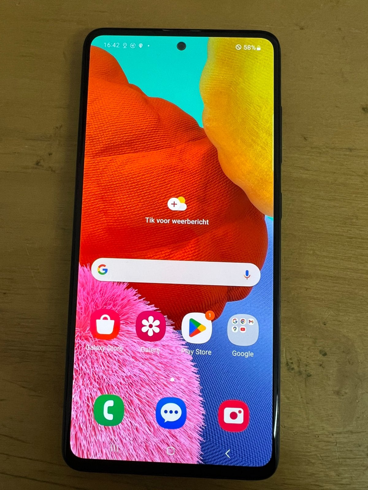 Te koop aangeboden: een Samsung Galaxy A51 met 128GB, Blauw, Ophalen of Verzenden, Zo goed als nieuw, Zonder simlock