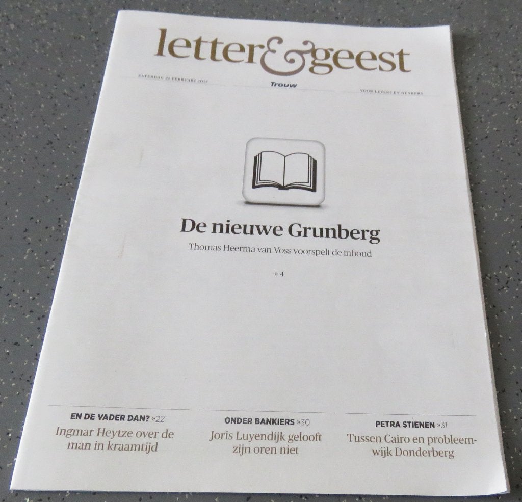 Letter en Geest, Boeken, Ophalen of Verzenden, Zo goed als nieuw, Krant
