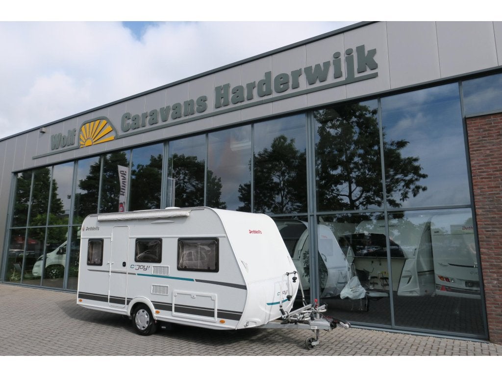 Dethleffs C'Joy 410 QL MOVER+2x FIETSENDR, Standaardzit, Schokbreker, Bedrijf, 750 - 1000 kg