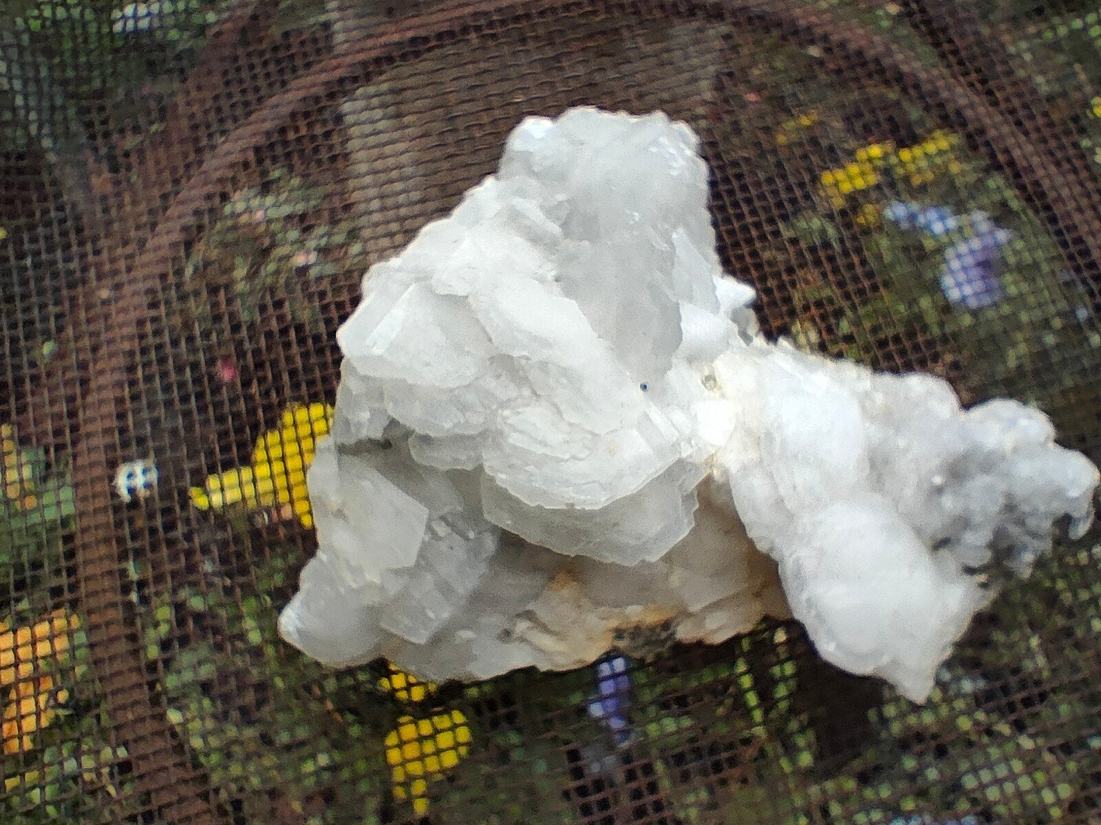 Prachtige fluoricerende calciet- Unieke Kristalformatie, Ophalen, Mineraal