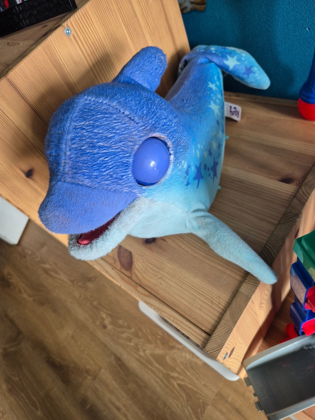 FurReal Dazzlin' Dimples Dolfijn Interactief Knuffel, Ophalen, Gebruikt, Overige merken, Overige karakters