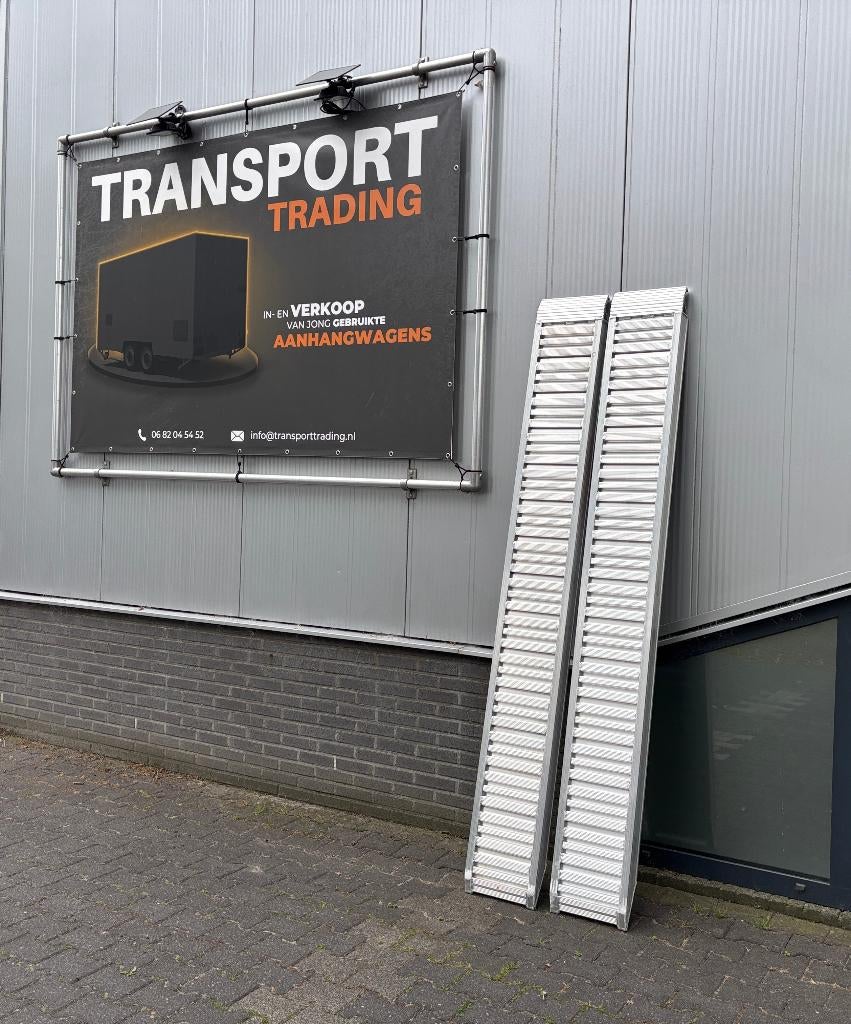Oprijplaten ALU 3500 kg setprijs | Hapert | Henra | Saris!, Auto diversen, Aanhangwagen-onderdelen, Ophalen, De Grift 15 Nieuwleusen