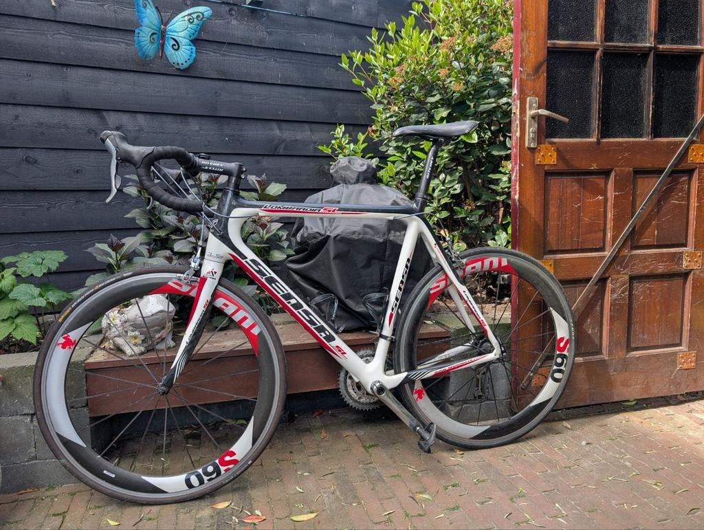 Sensa lombardia super leggra full carbon - Shimano Tiagra, Fietsen en Brommers, Fietsen | Racefietsen, Overige merken, 28 inch