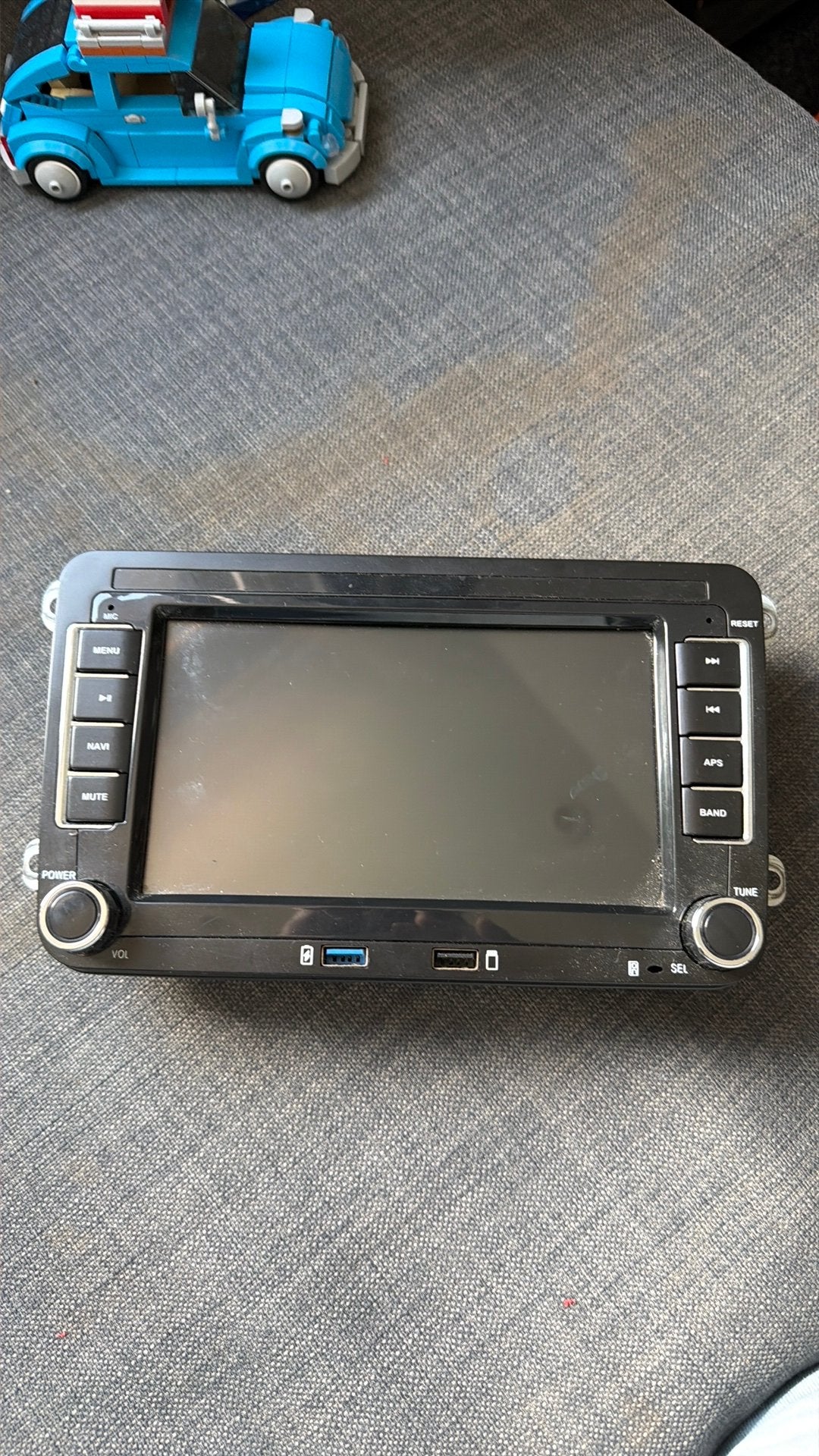 Autoradio golf 5 gti, Auto diversen, Autoradio's, Ophalen, Gebruikt