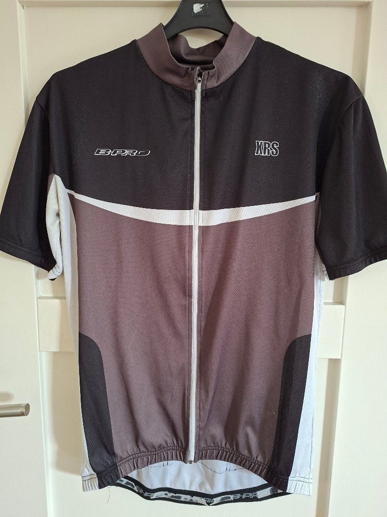 fiets vest. BPRO xrs. Mt 52 L. Polyester. Zwart/grijs/wit, Fietsen en Brommers, Gebruikt, Dames, Bpro, Ophalen of Verzenden
