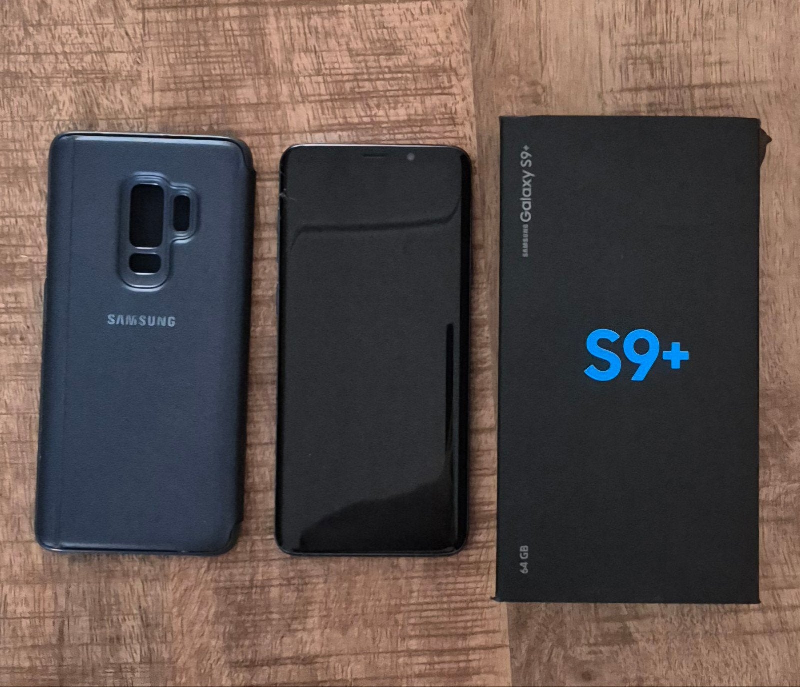 Samsung Galaxy S9+ blauw met hoesje, Ophalen, Blauw, Zo goed als nieuw, Zonder simlock