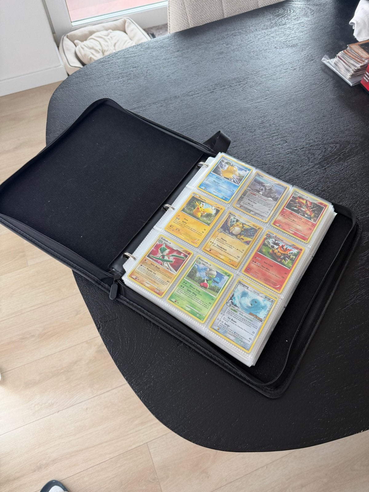 Pokémon Kaarten Verzameling in Map - Diverse Jaren, Ophalen of Verzenden, Gebruikt, Meerdere kaarten