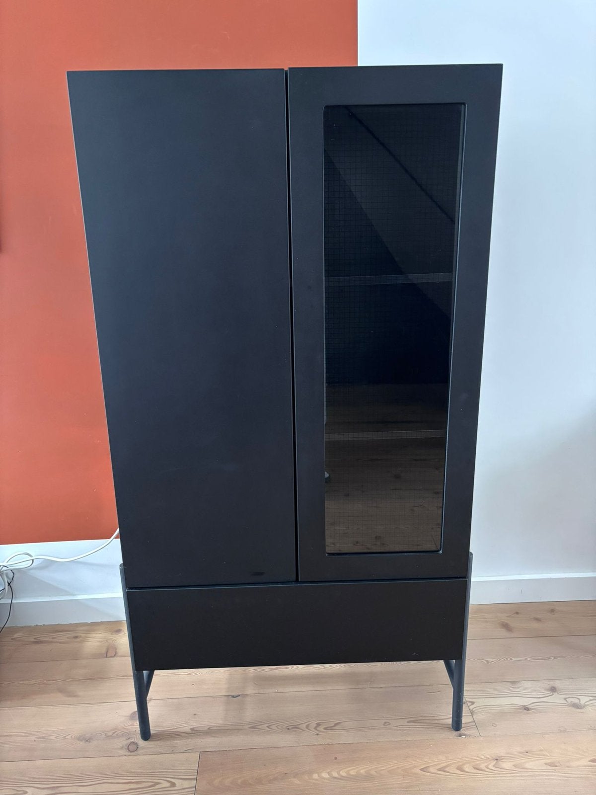 (Vitrine)kast goede staat, Huis en Inrichting, Kasten | Vitrinekasten, Ophalen, 50 tot 100 cm, 150 tot 200 cm, 25 tot 50 cm