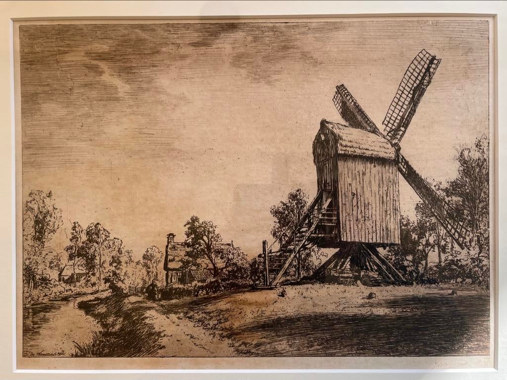 Ets Ids Wiersma - Standermolen Rottefalle, Ophalen of Verzenden