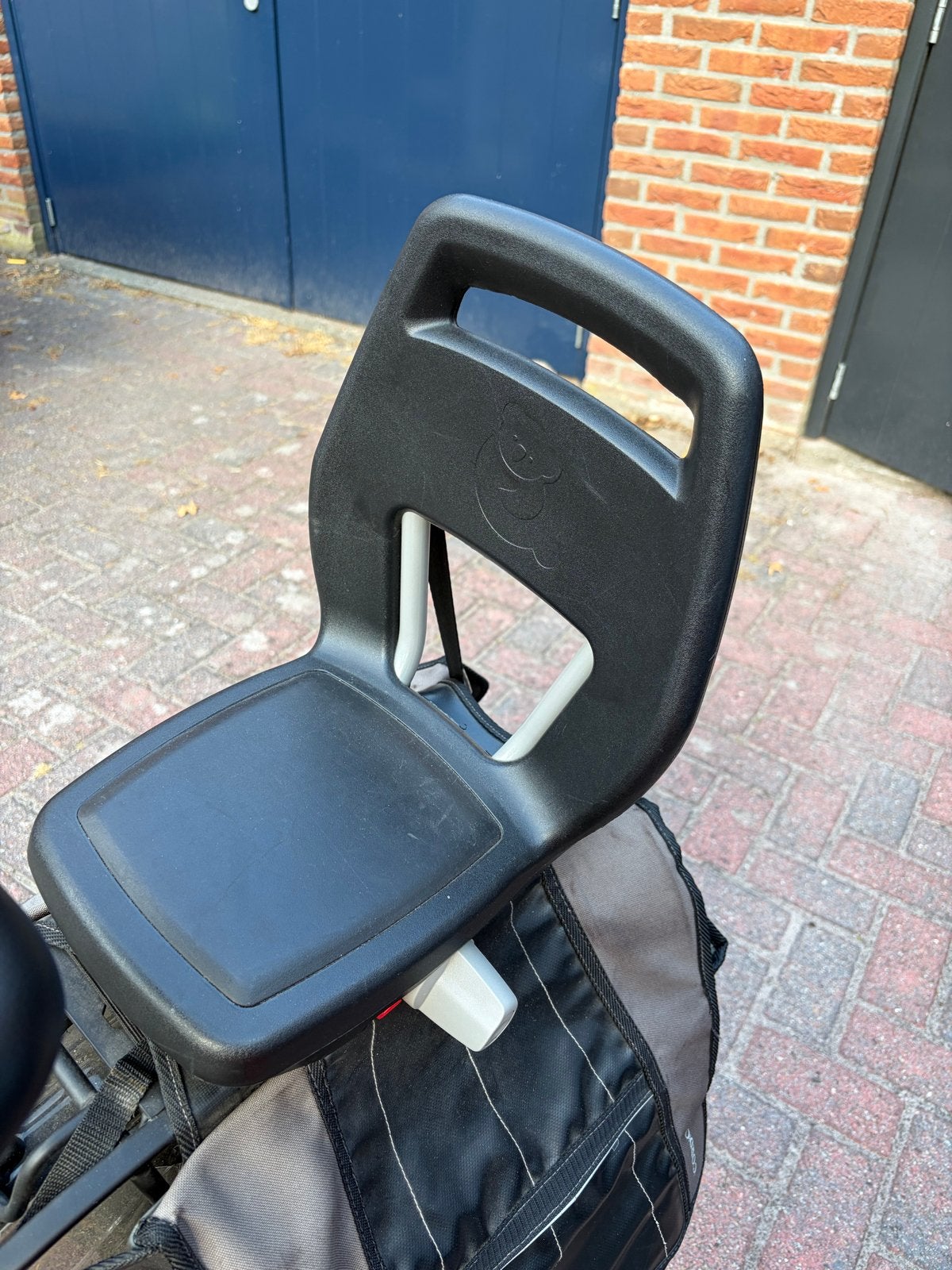 Qibbel junior 6+ fietszitje, Fietsen en Brommers, Fietsaccessoires | Fietsstoeltjes, Achterzitje, Ophalen, 15 t/m 25 kg, Gebruikt