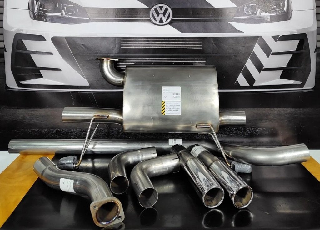 Cobrasport RVS catback uitlaatsysteem - Renault Clio RS 197, Ophalen of Verzenden