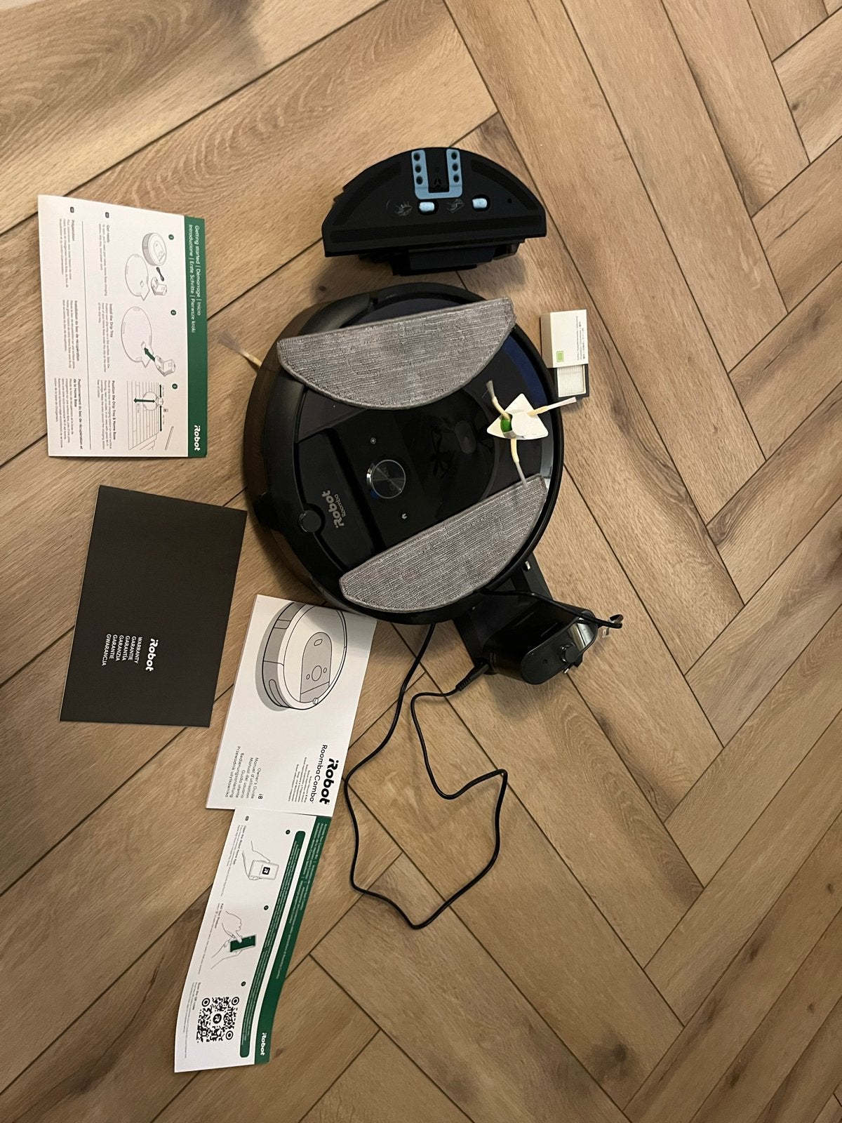 iRobot Roomba J8 Robotstofzuiger met Dweilfunctie, IRobot, Dweilfunctie, Ophalen of Verzenden, Zo goed als nieuw