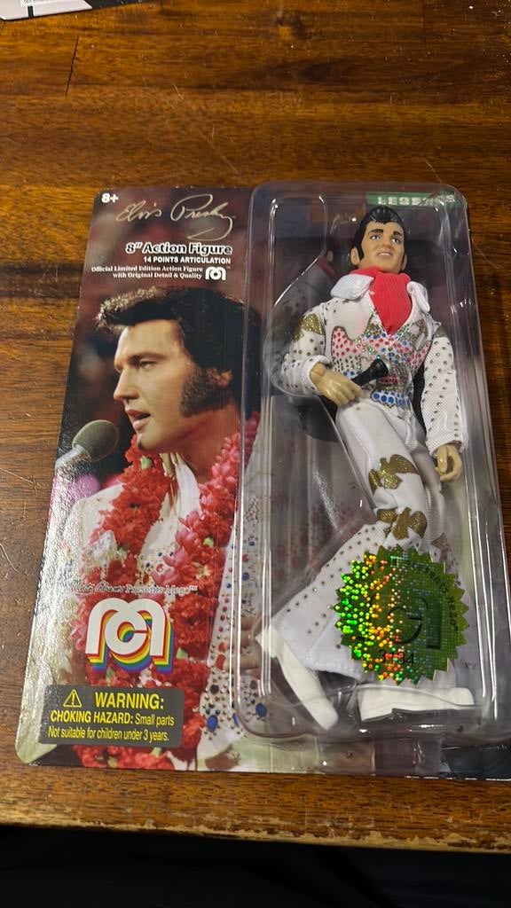 Mego Elvis Presley Aloha from Hawaii sealed doll limited, Nieuw, Ophalen of Verzenden, Ducoso, Ducoso