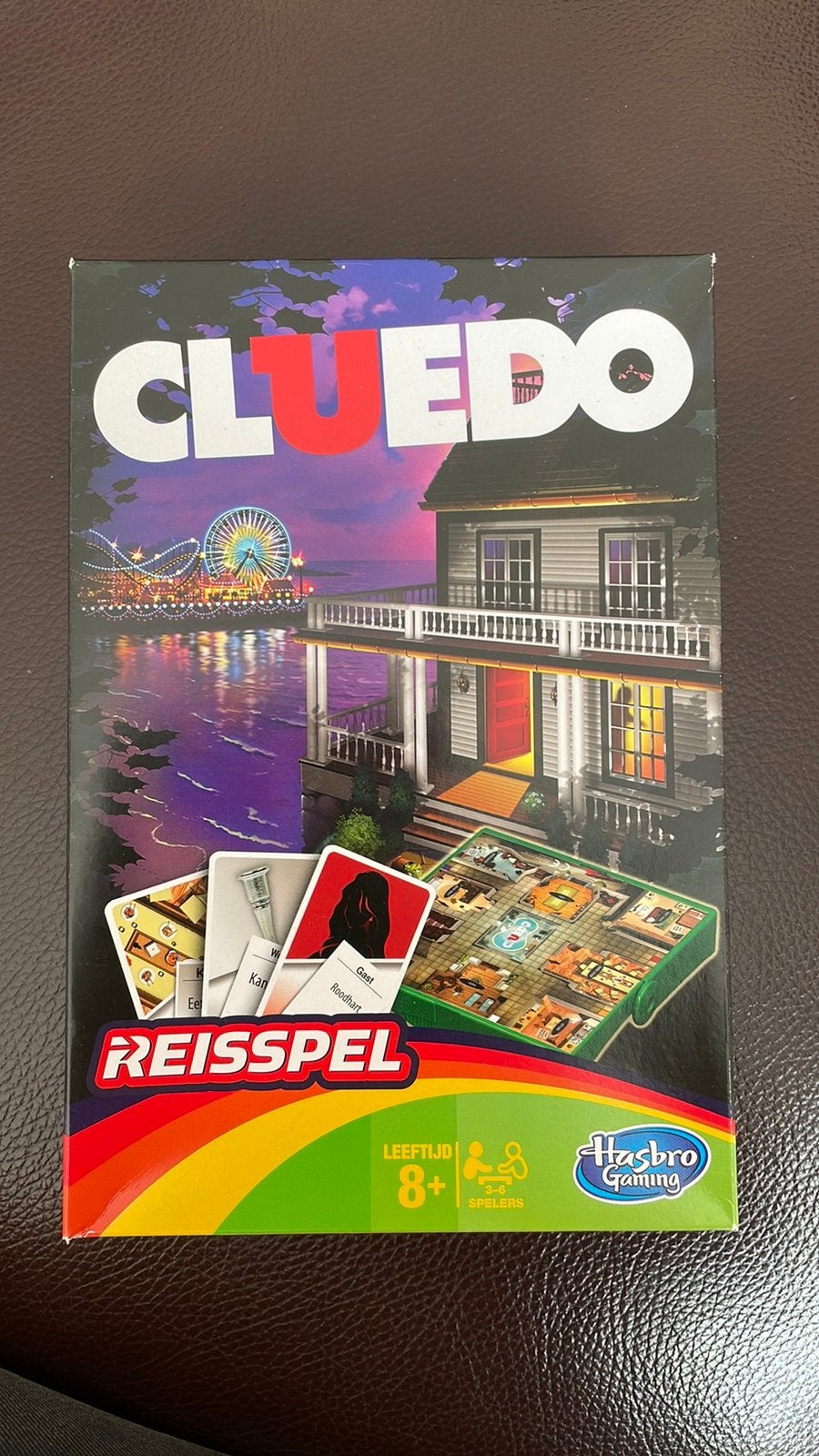 Cluedo reisspel, Drie of vier spelers, Ophalen of Verzenden, Nieuw