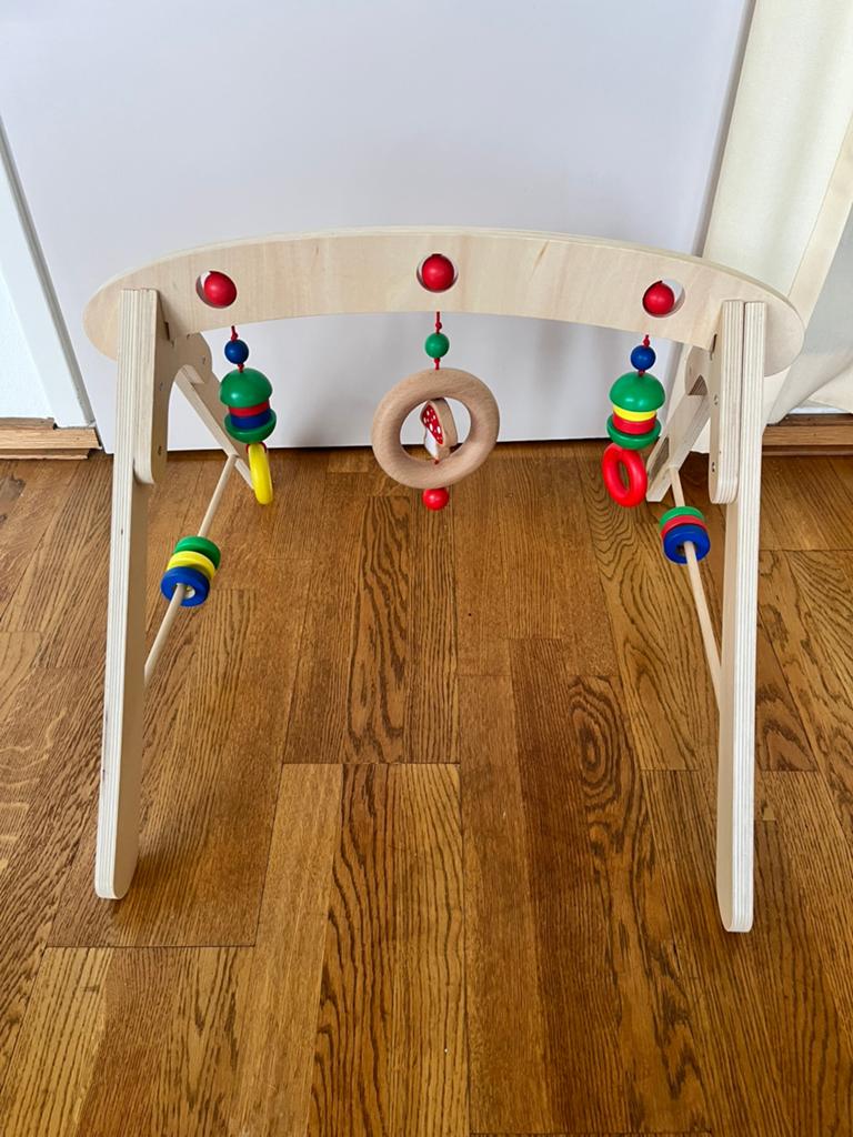 Houten babygym Pinolino Jane als nieuw!, Ophalen, Zo goed als nieuw, Babygym