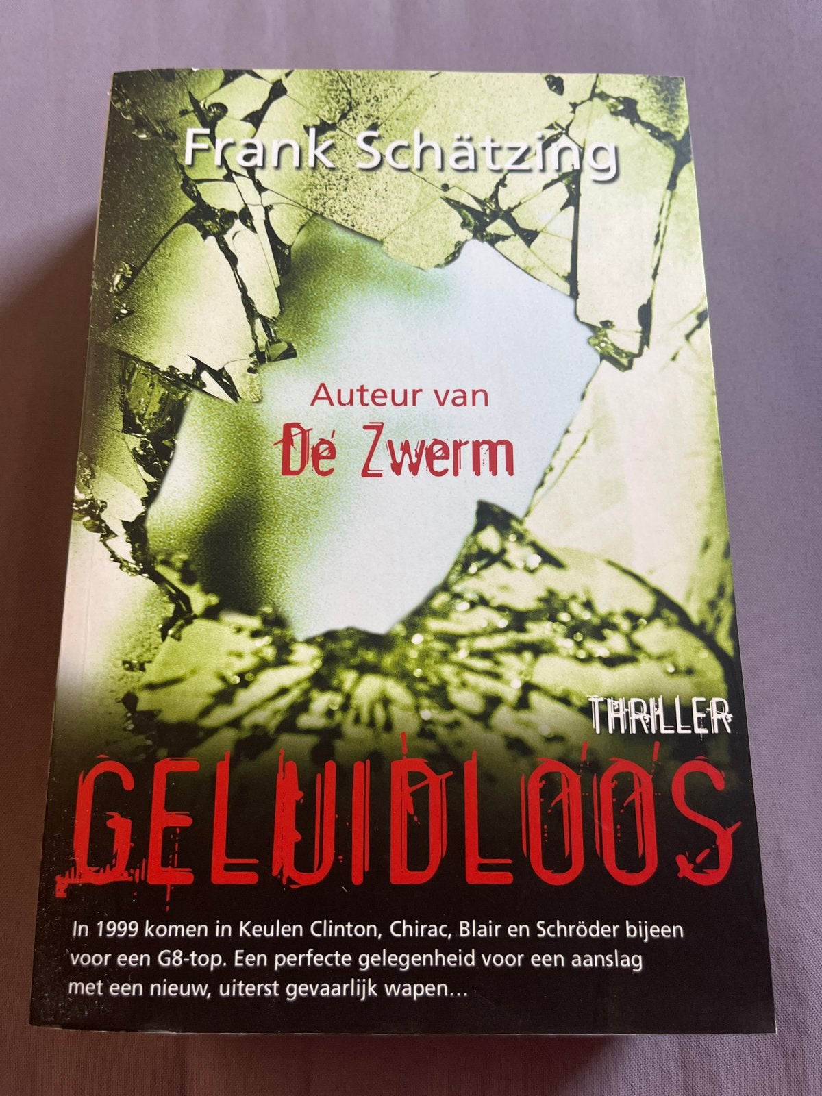 Geluidloos - Frank Schätzing (Thriller), Boeken, Ophalen of Verzenden, Zo goed als nieuw, Europa overig