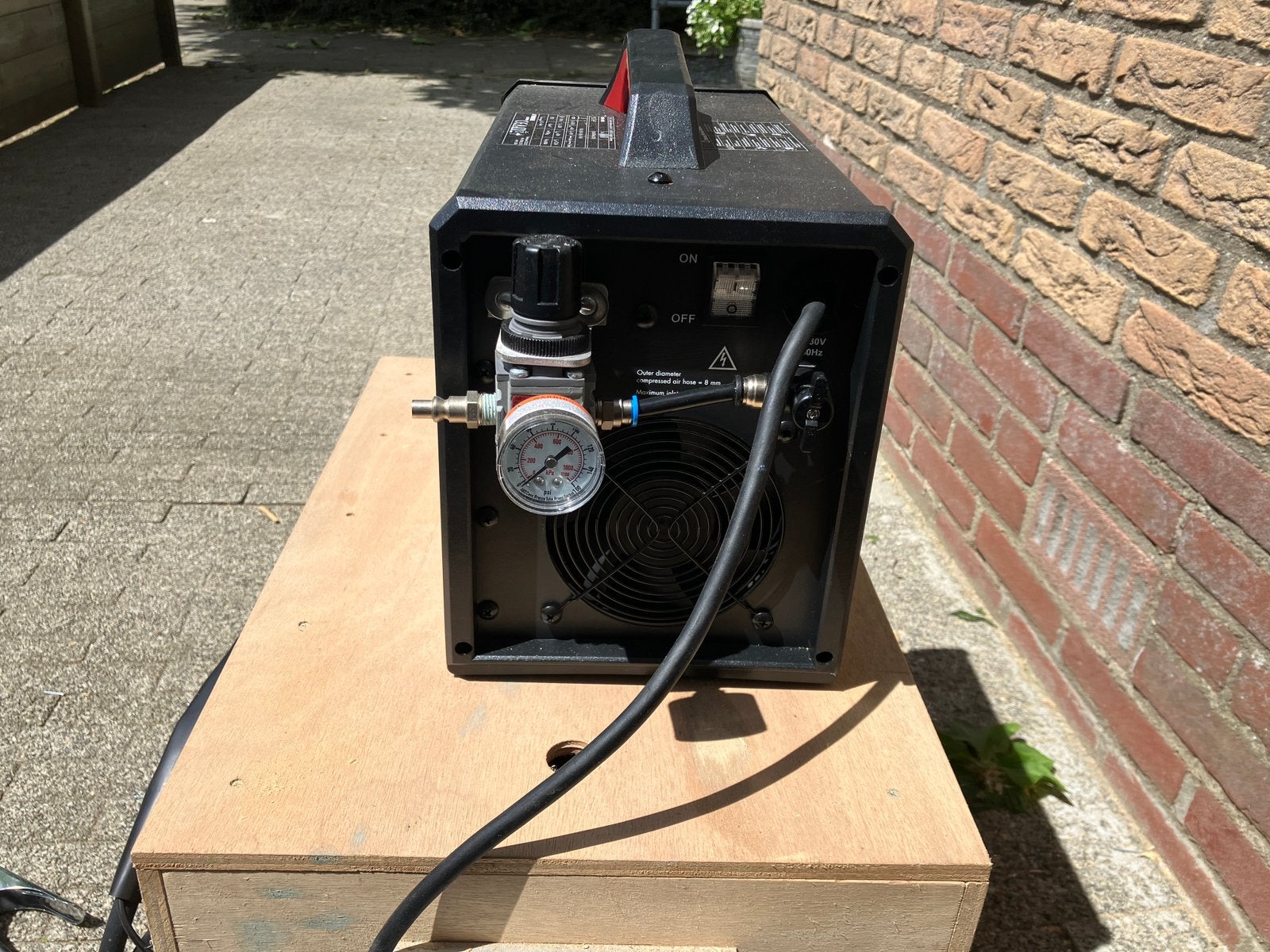 Parkside plasmasnijder, Ophalen, Nieuw