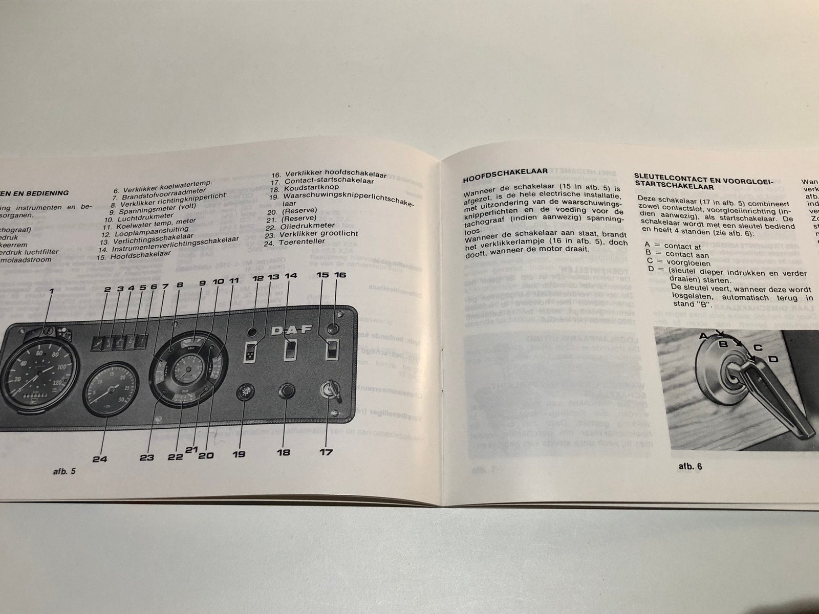 Instructieboekje DAF SB2005, Ophalen of Verzenden, Zo goed als nieuw, Overige merken