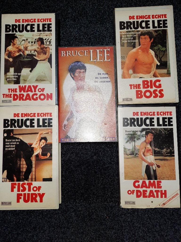 BRUCE LEE MATERIAL ARTS SPECIALIST! Op VIDEO!, Alle leeftijden, Ophalen of Verzenden, Zo goed als nieuw, Actie en Avontuur