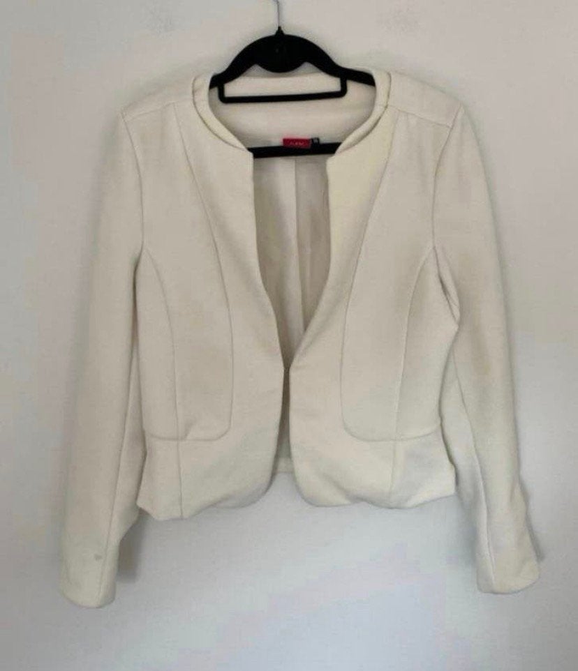Blazer colbert. Jasje. Liv maat 36 / S, Verzenden, Wit, Zo goed als nieuw, Jasje