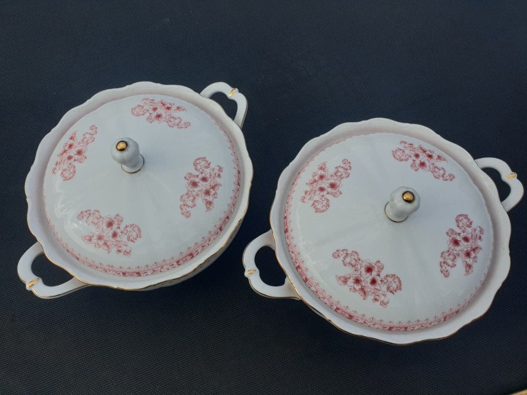 2x Seltmann Weiden Bavaria Theresia dekschaal, (Duitsland), Antiek en Kunst, Ophalen of Verzenden