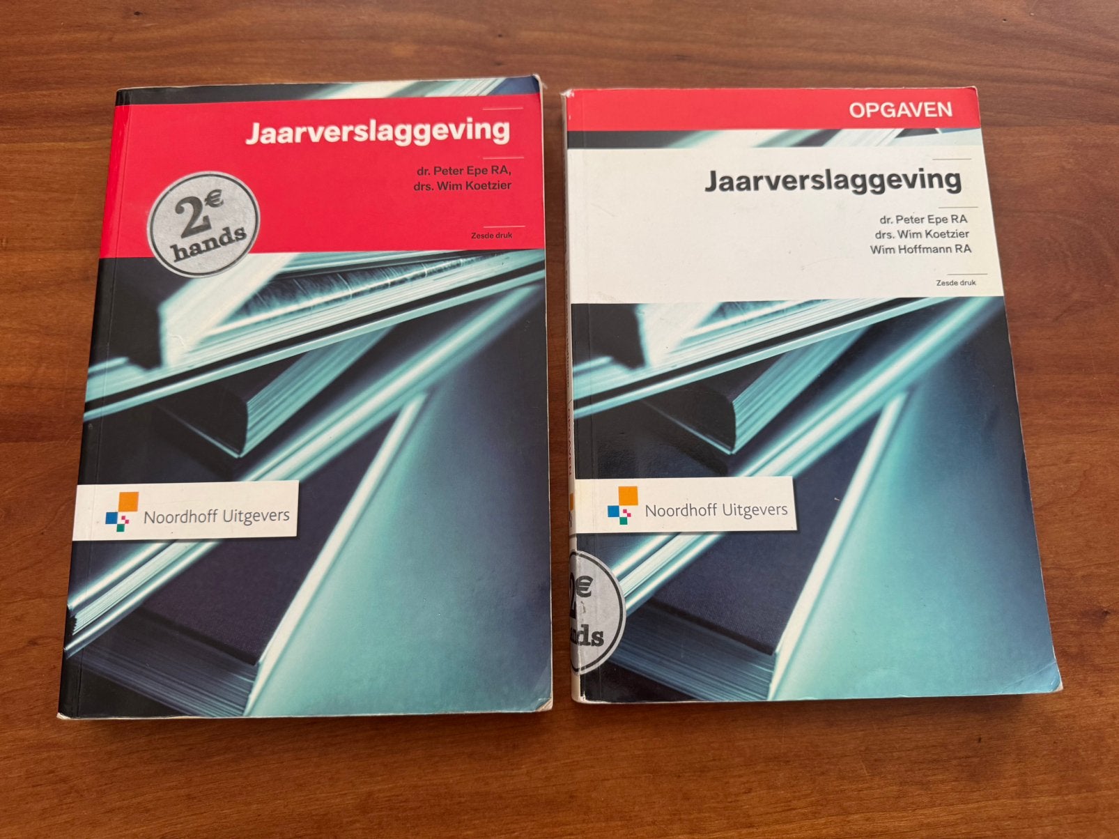 Jaarverslaggeving - P. Epe, W. Koetzier, W. Hoffmann, Ophalen of Verzenden, Beta, Gelezen, HBO