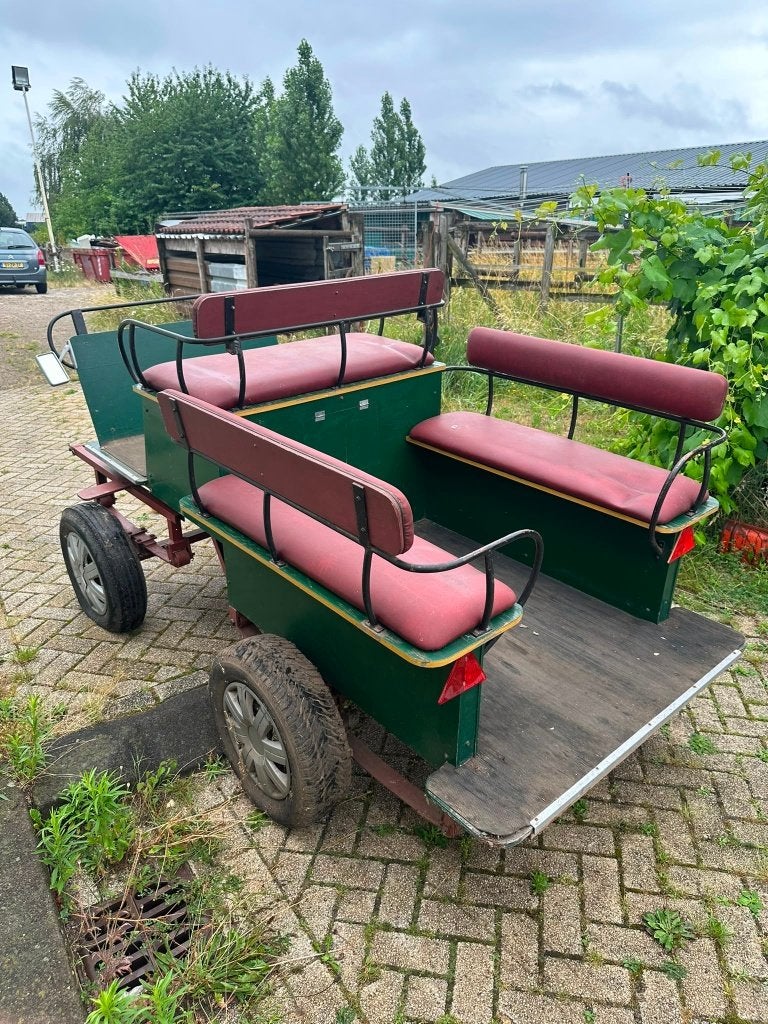 4x diverse Paard Rijtuigen (Marathonwagen, Recreatiewagen), Gebruikt, Overige typen, Paard