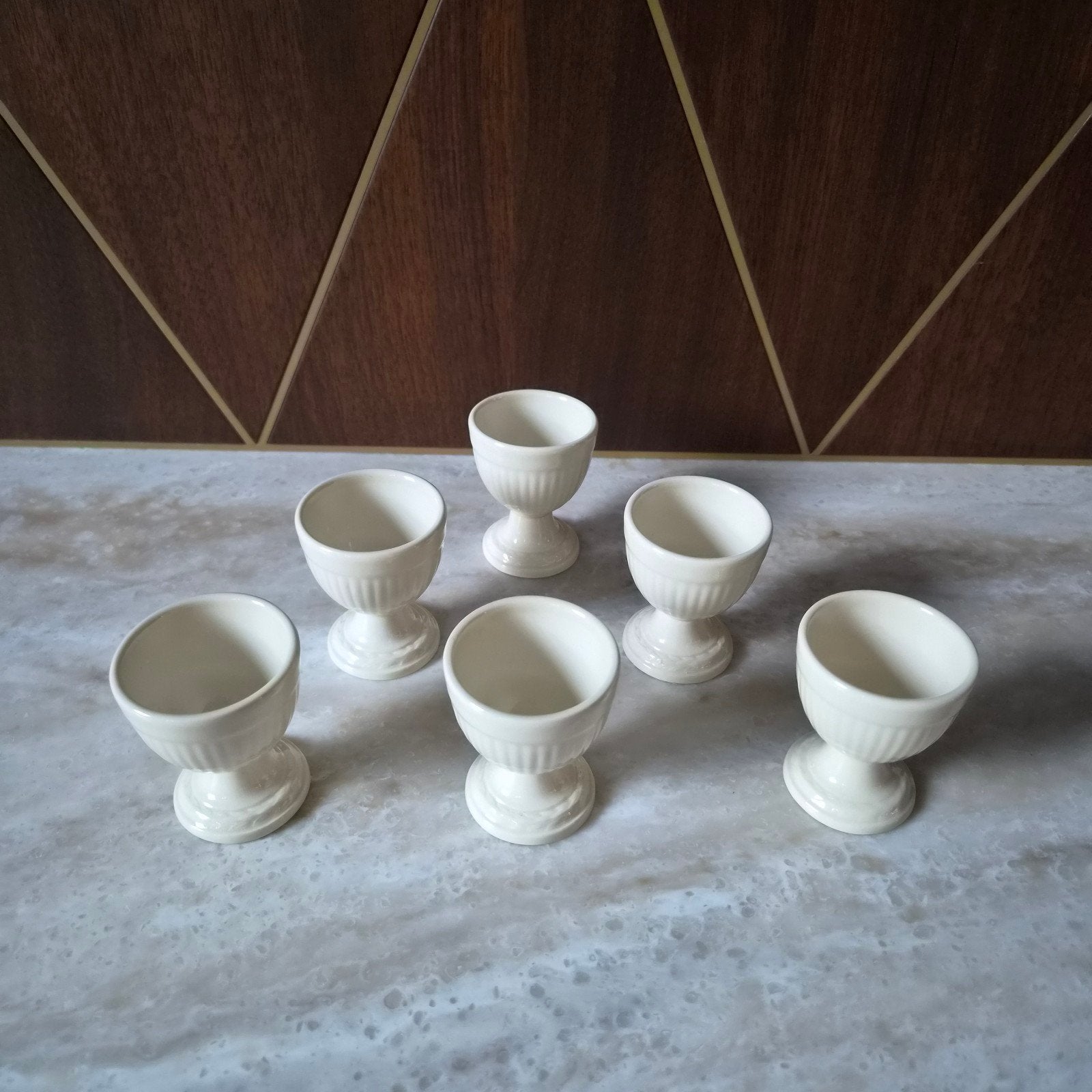 6 Nieuwe Wedgwood Edme Eierdopjes, Ophalen of Verzenden