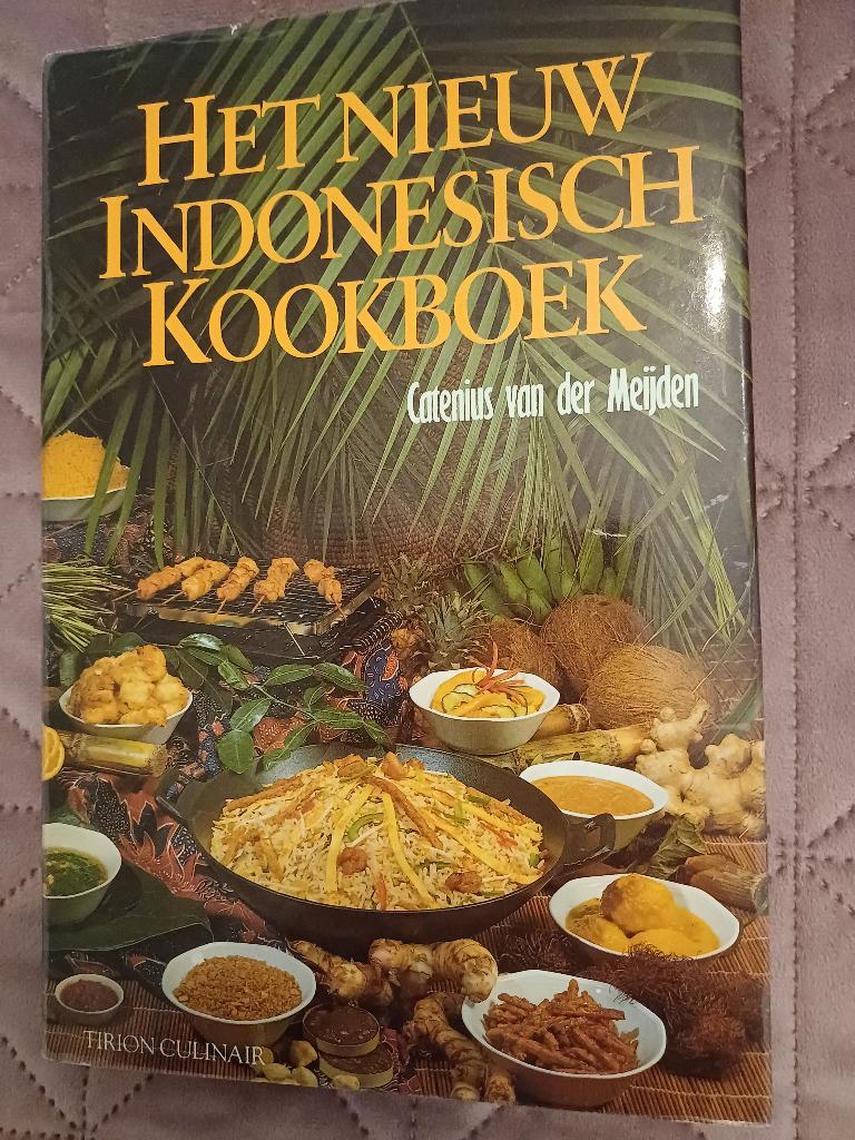 Catenius van der Meijden Het indonesisch kookboek. Hardcover, Ophalen, Gelezen, Catenius van der meijden, Azië en Oosters