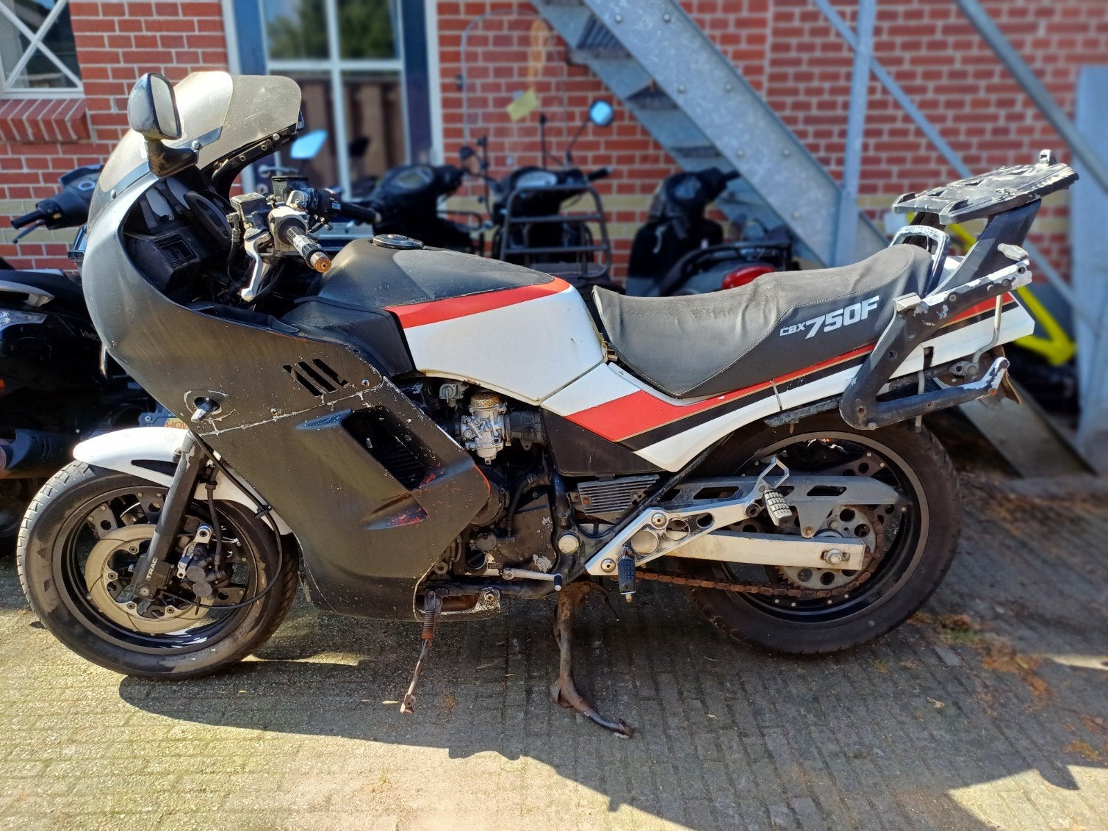 Honda CBX 750F Motor voor onderdelen opknapper met kenteken, Motoren, Ophalen of Verzenden