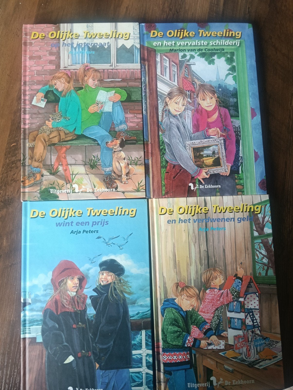 De Olijke Tweeling boeken - complete set of los, Ophalen of Verzenden, Gelezen, Anja Peters, Marion van de Coolwijk, Fictie