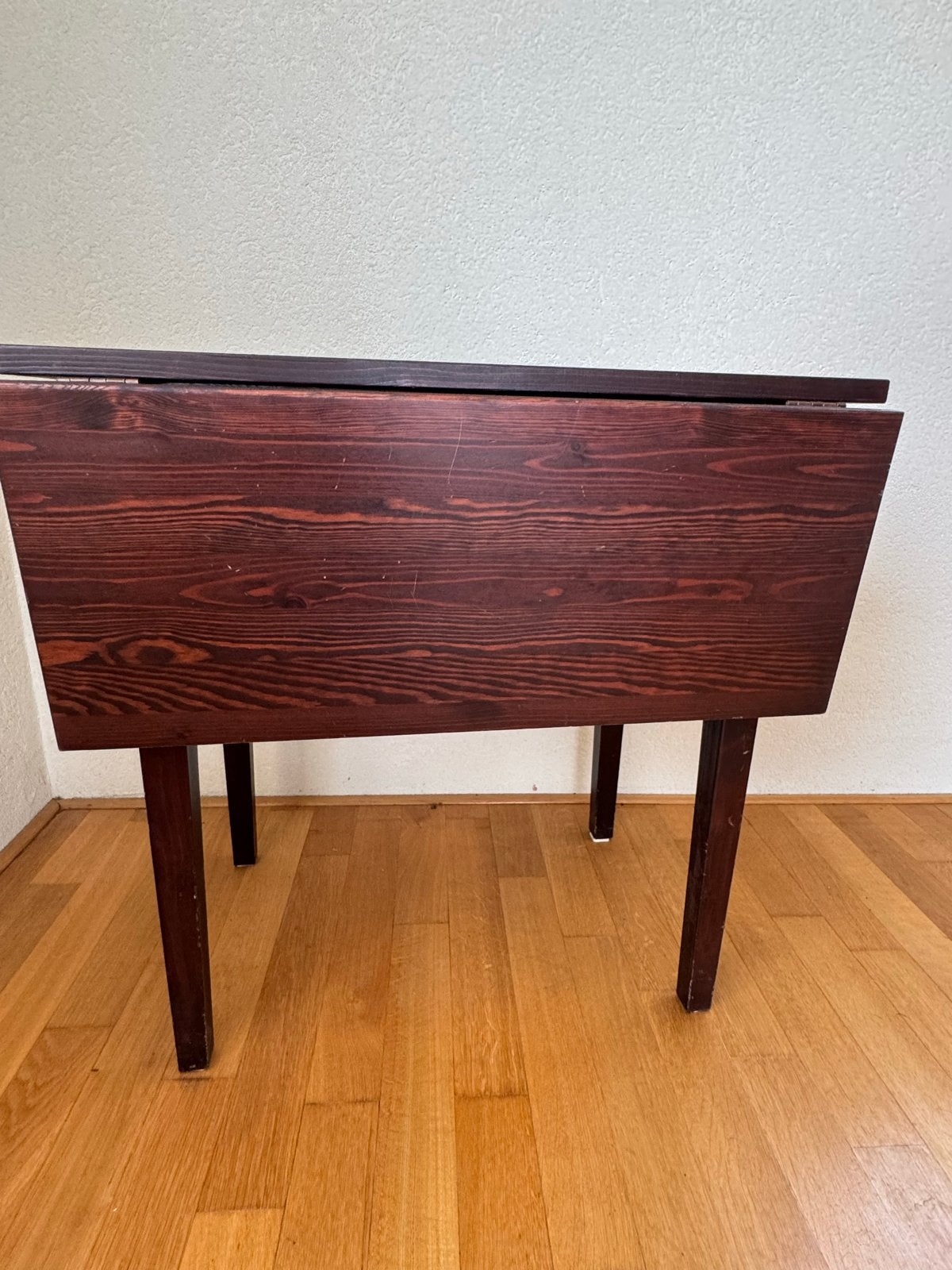 Compacte inklapbare tafel, Huis en Inrichting, Tafels | Eettafels, Ophalen, Gebruikt, Tot twee personen, 50 tot 100 cm