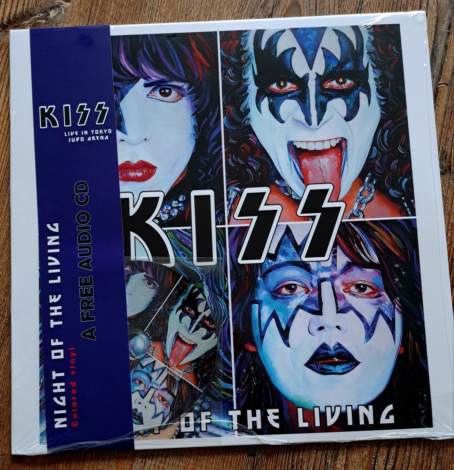 KISS | Live In Tokyo Judo Arena LP + gratis CD, Ophalen of Verzenden, Nieuw in verpakking, 12 inch, Poprock
