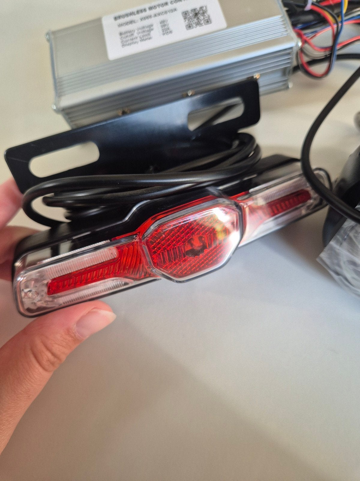 Nieuwe 48V Elektronicaset voor Fatbike (Controller, LED Kopl, Ophalen of Verzenden, Nieuw, Verlichtingsset