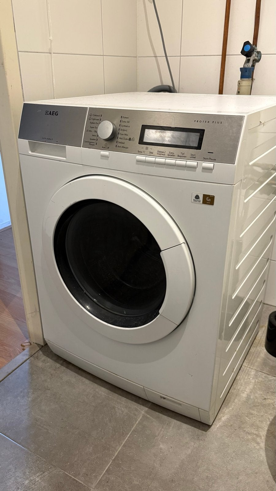 AEG Lavamat Protex Plus Wasmachine, Ophalen, Gebruikt, Voorlader, Kort programma