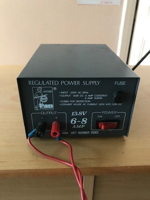 DC power voeding, Ophalen, Zo goed als nieuw