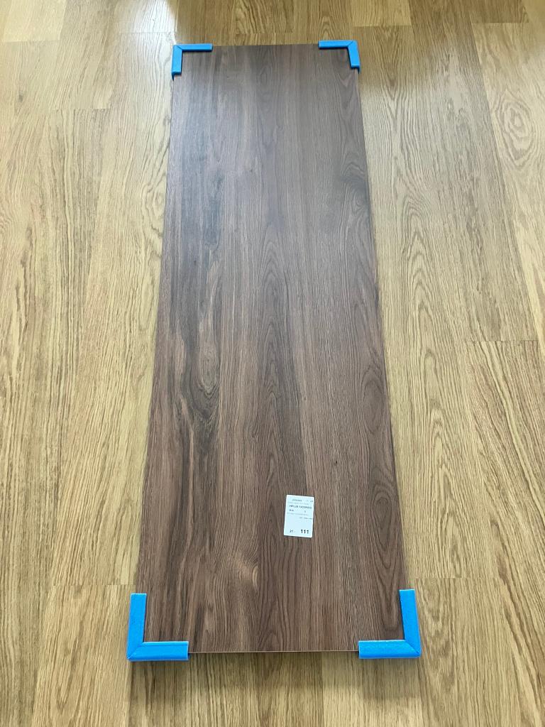Primabad HPL20 opbouw wastafelplaat 140x46 cm Charleston Oak, Ophalen, 100 tot 150 cm, Overige typen, Nieuw