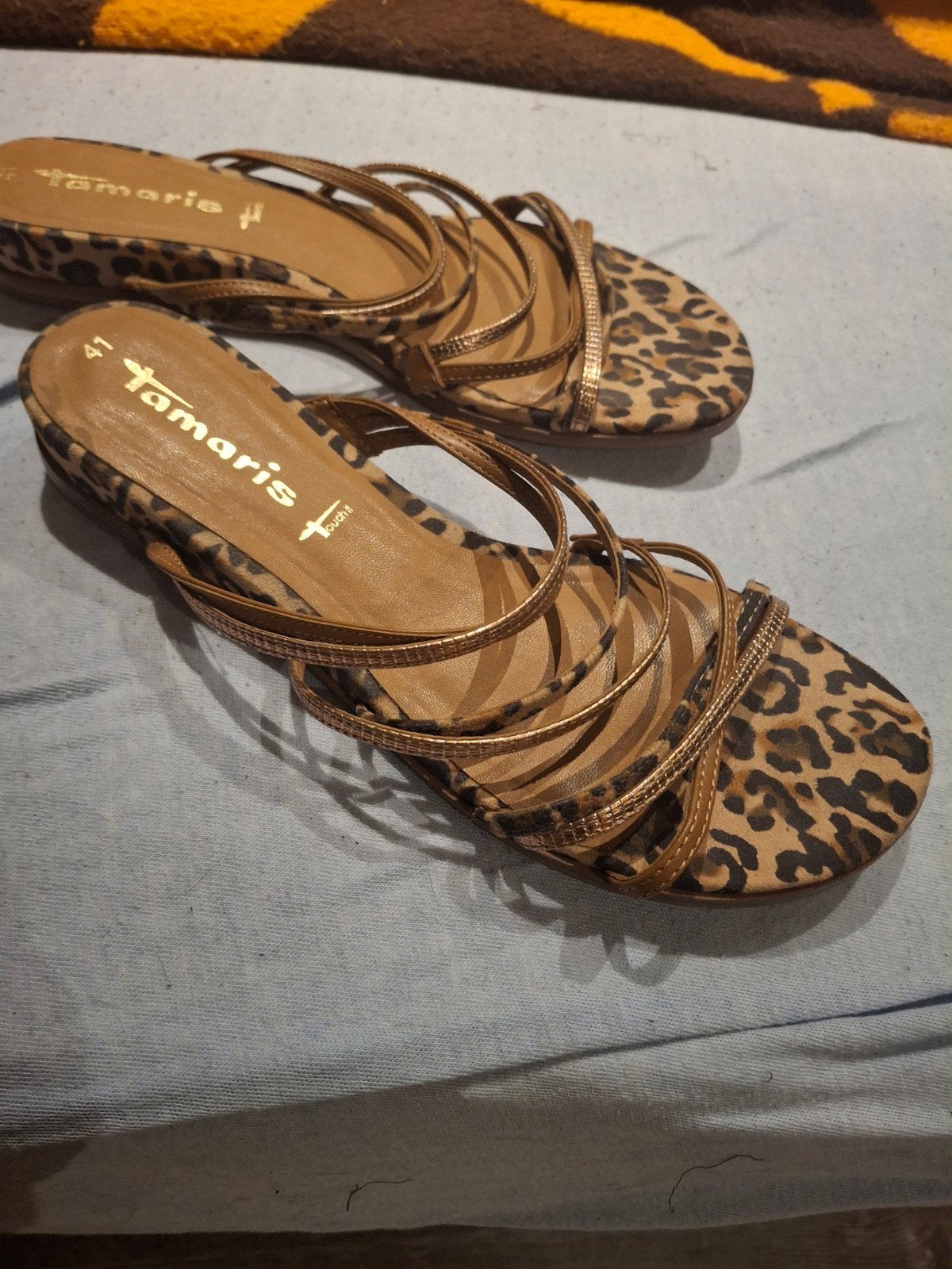Tamaris sandalen mt 41, Sandalen of Muiltjes, Zo goed als nieuw, Ophalen, Tamaris