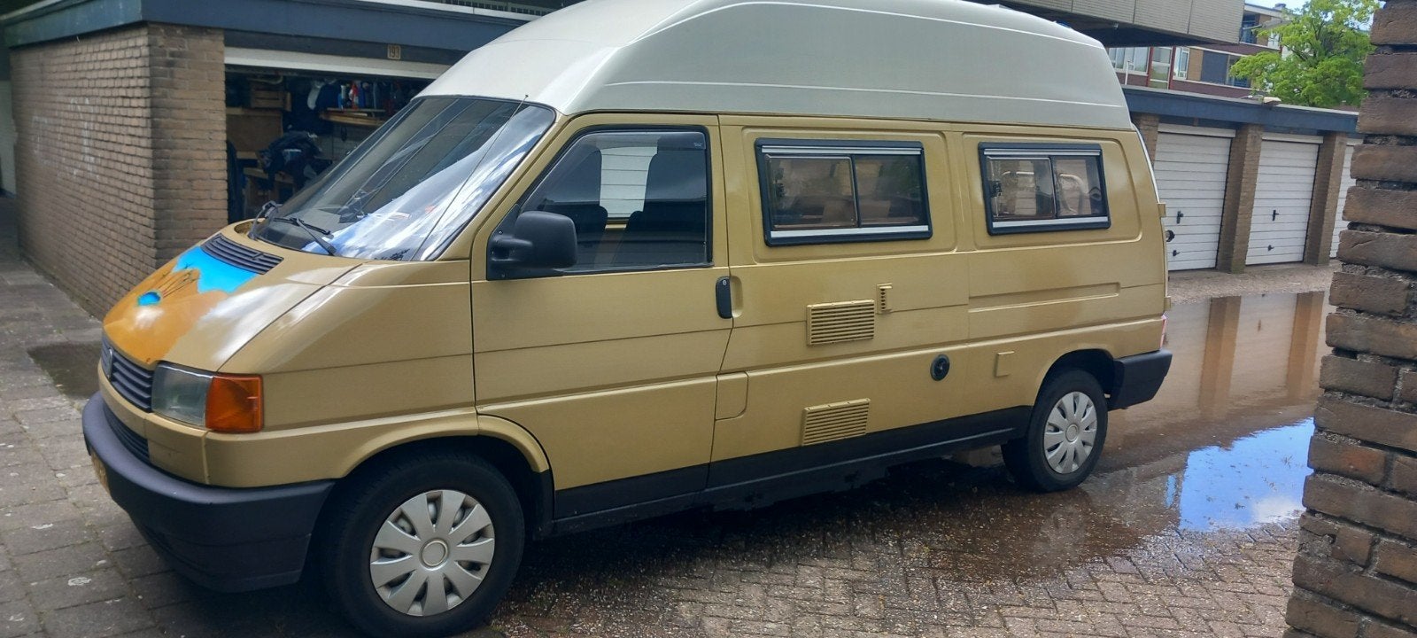 Volkswagen T4 Camperbus met fietsendrager, Volkswagen, Tot en met 2, Koelkast, Particulier